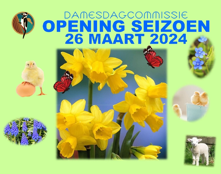 De Nunspeetse Opening Seizoen Damesdag maart 2024